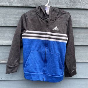 ADIDAS boys sweatshirt sweatsuit set 5T